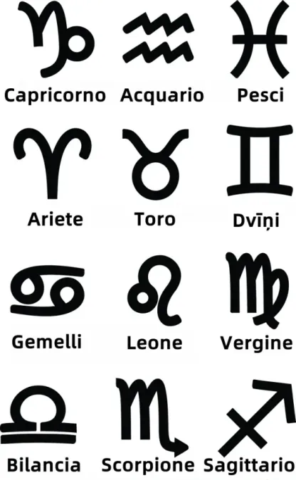 🌟🌈 Esclusiva collana dello zodiaco in oro 18k con pietra portafortuna unica✨🎁 (unisex)