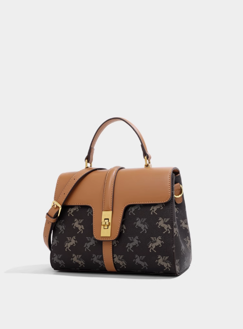 2024 Clashing Small Square Bag Borsa a tracolla di lusso di colore chi