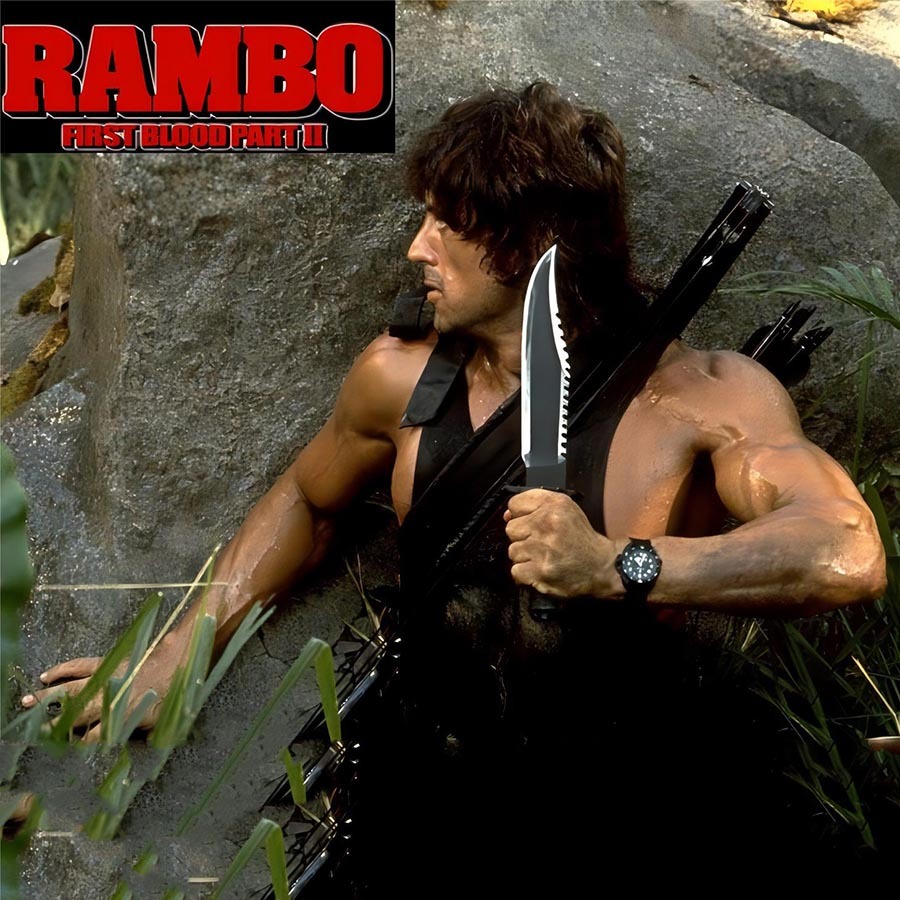 🔥Rambo's First Blood Knife Signature Masterpiece Outdoor Gear (limitovaná edice)