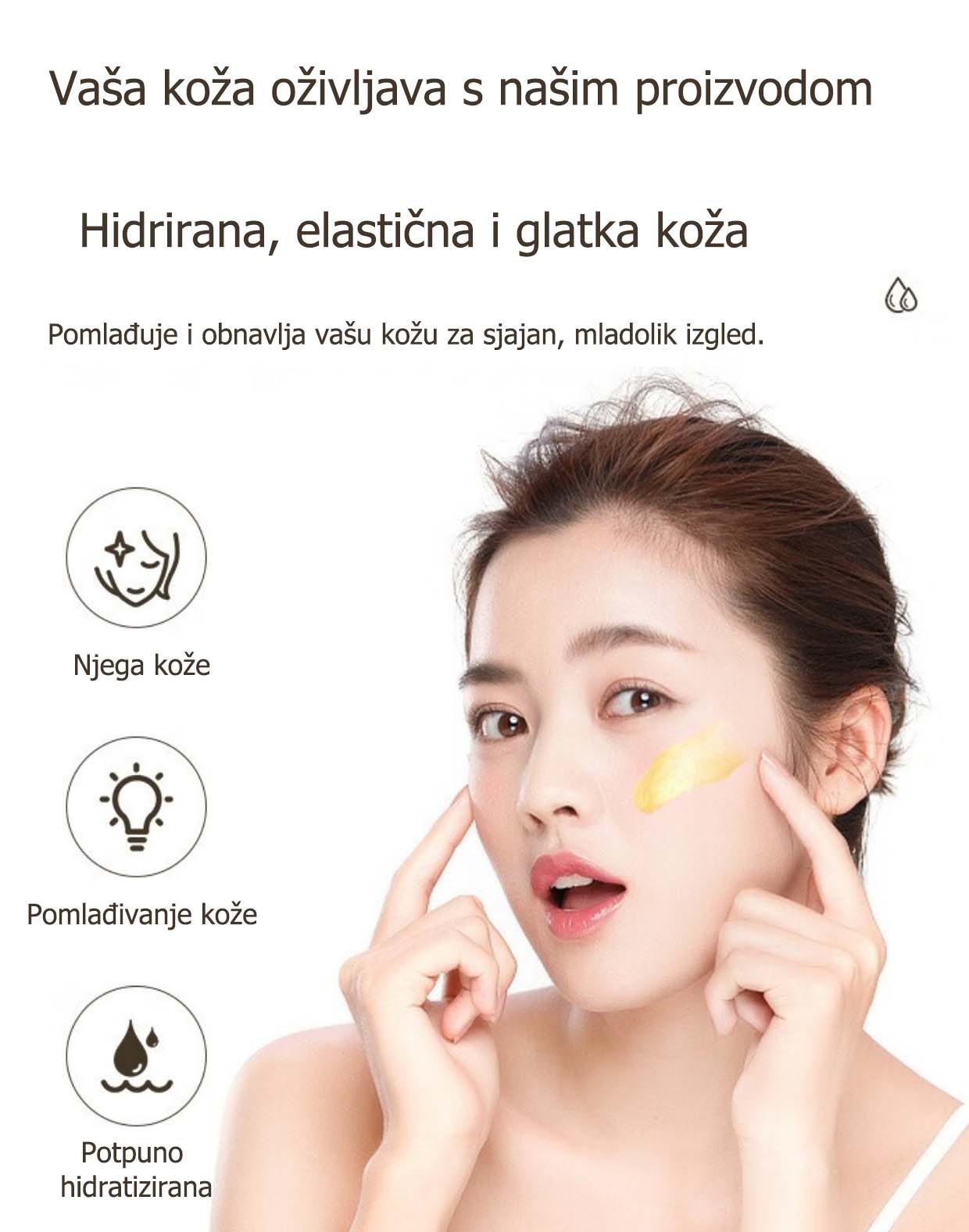 🔥VELIKA RASPRODAJA 50% POPUSTA Retinol Kobra zlatna maska