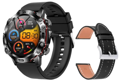 Inteligentné hodinky s hlbokou vodeodolnosťou IP68, funkciou núdzového volania SOS, volaním cez Bluetooth 2026 EKG+PPG, dlhou výdržou batérie a 100 športovými režimami