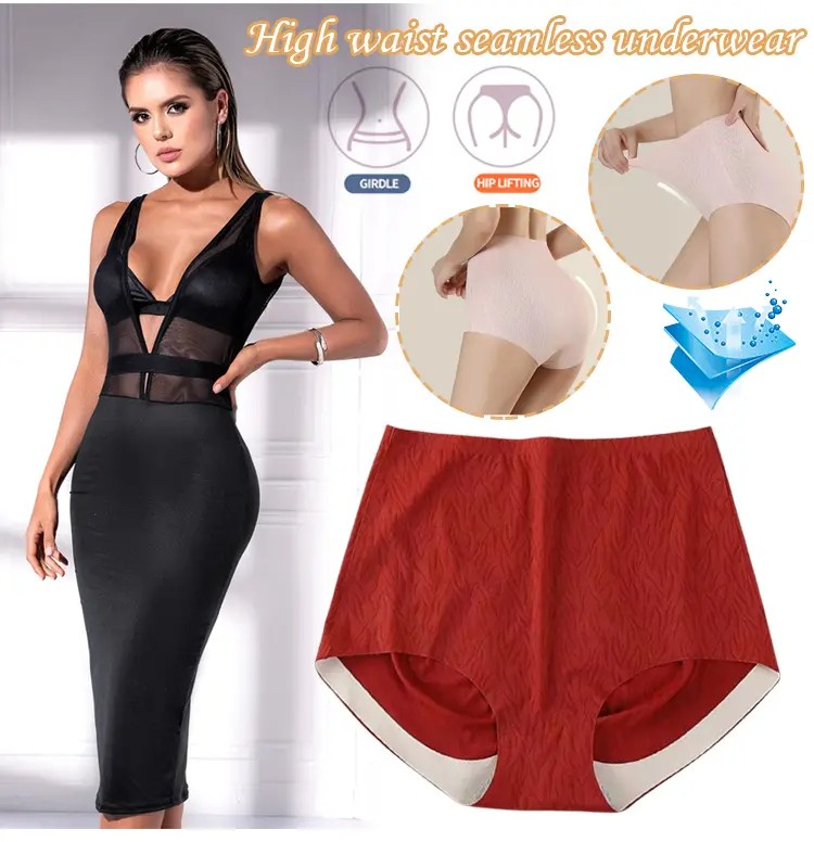 💝 Ženske gaćice su ultra tanke, nevidljive, visokog struka, oblikuju trbuh i podižu stražnjicu.