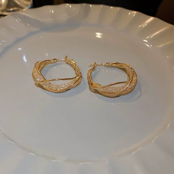 🔥 VÝPRODEJ 50% SLEVA🔥 - Módní náušnice Twist