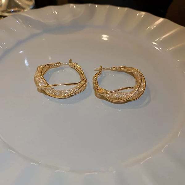 🔥 VÝPRODEJ 50% SLEVA🔥 - Módní náušnice Twist