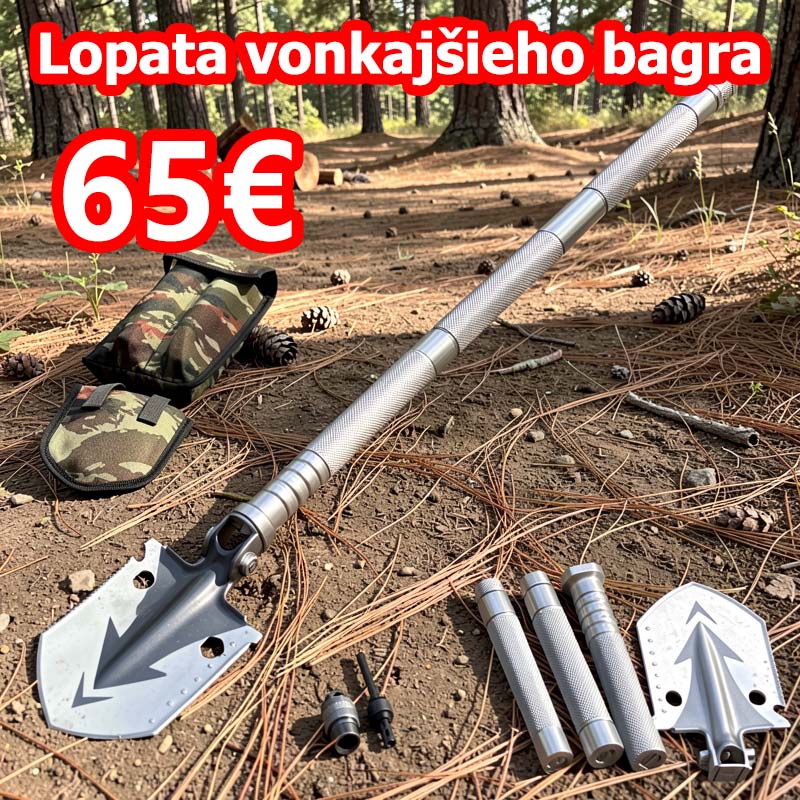 🏕️Multifunkčná lopata pre kempingového inžiniera🔥💪
