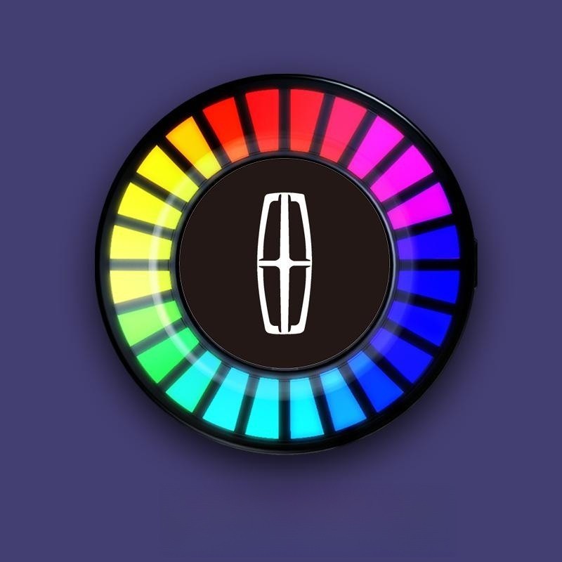 🚗În mașină Aromaterapie Rgb Atmosphere Light LED Magic Color Pickup Light Activat prin voce Lumină inteligentă de ritm muzical activată prin voce