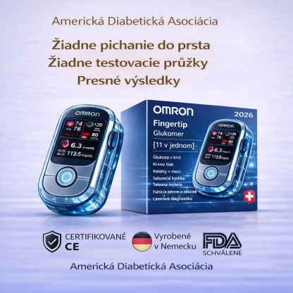 2026🔥Spoločnosť Omron™ predstavuje novo uvedený neinvazívny inteligentný glukomer na meranie hladiny glukózy v krvi 🔥Vyrobený v USA🔥