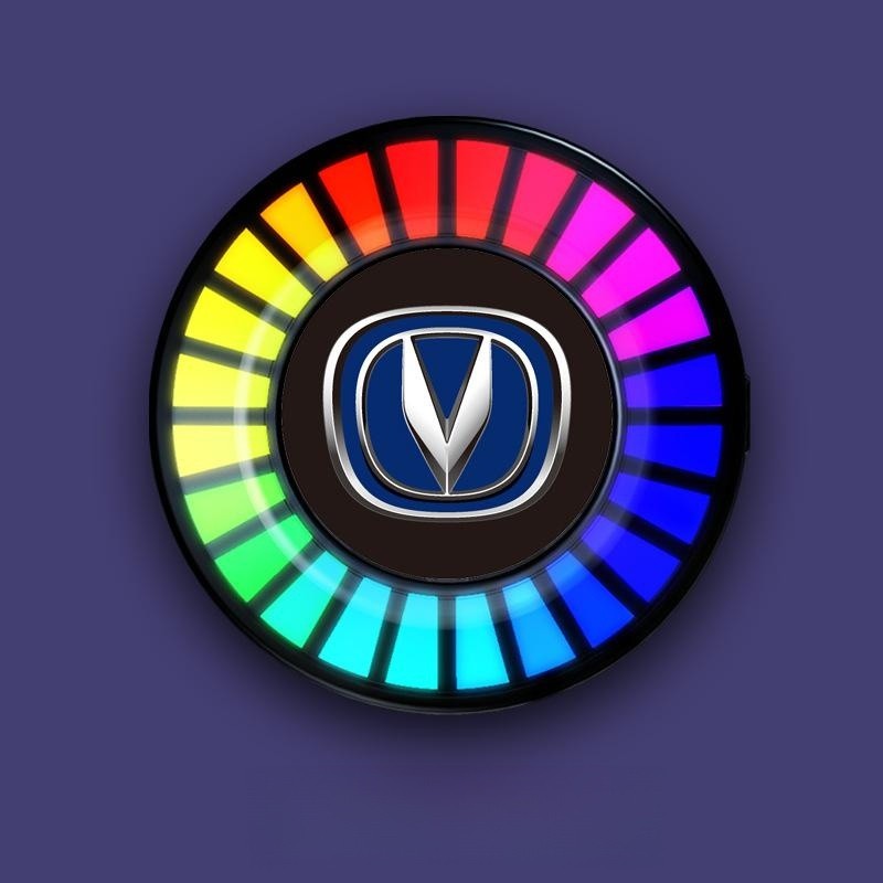 🚗În mașină Aromaterapie Rgb Atmosphere Light LED Magic Color Pickup Light Activat prin voce Lumină inteligentă de ritm muzical activată prin voce