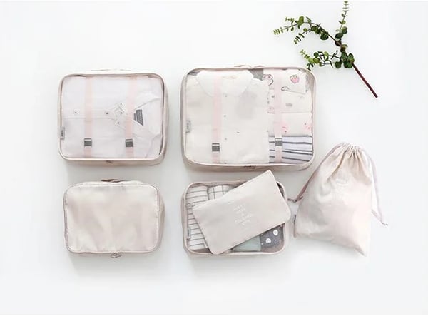 6 komada prenosivih kocki za pakovanje prtljage 🧳