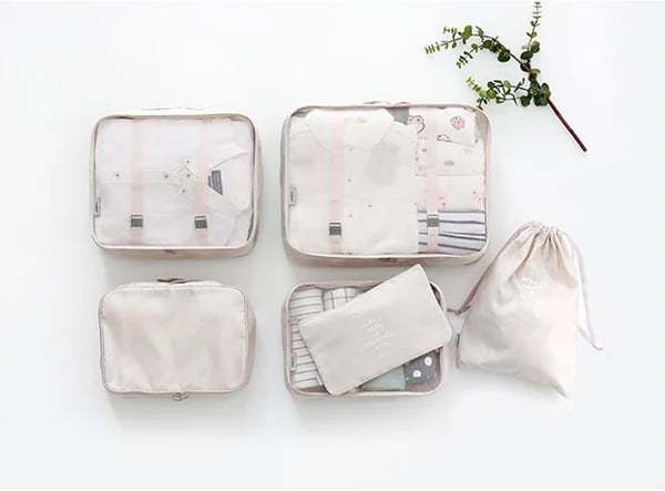 6 komada prenosivih kocki za pakovanje prtljage 🧳