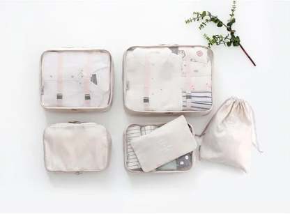 6 komada prenosivih kocki za pakovanje prtljage 🧳