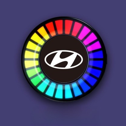 🚗În mașină Aromaterapie Rgb Atmosphere Light LED Magic Color Pickup Light Activat prin voce Lumină inteligentă de ritm muzical activată prin voce