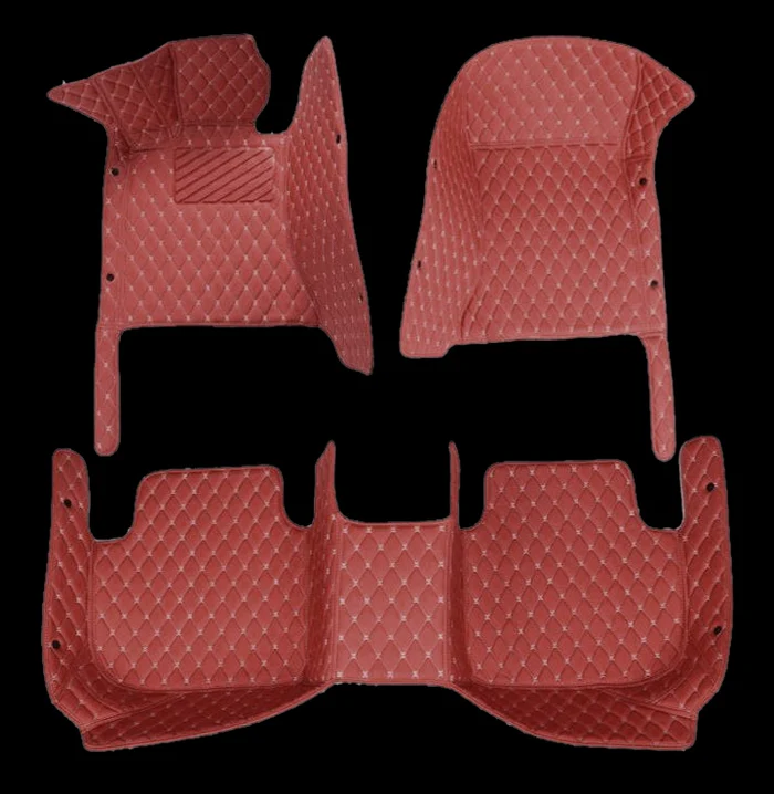 🚗💨Covorașe auto personalizate din piele pentru picioare, zeci de stiluri, acoperire completă, Automotive, lux, 2013 ~ 2019