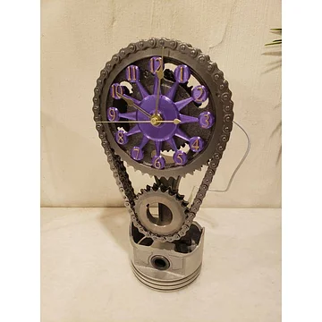 🎉PRODAJA PROŠLOG DANA NAJNIŽA CIJENA U POVIJESTI🎉 CHEVY MALI BLOK SAT LANCA VREMENA, MOTORIZIRAN, ROTIRAJUĆI.