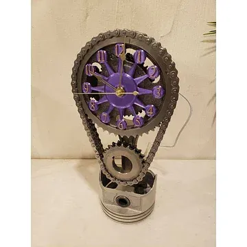 🎉PRODAJA PROŠLOG DANA NAJNIŽA CIJENA U POVIJESTI🎉 CHEVY MALI BLOK SAT LANCA VREMENA, MOTORIZIRAN, ROTIRAJUĆI.