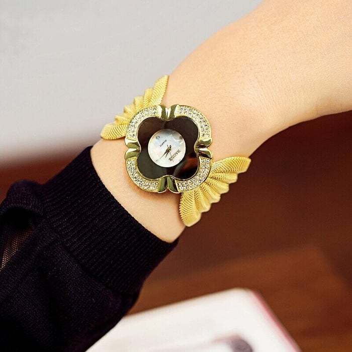 🦋Ceas de aur elegant cu fluture