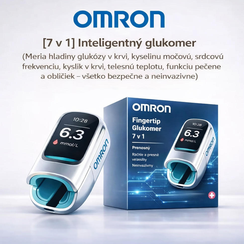 🔥 Basta aghi e dolore! | Omron™ glukometro non invasivo – controllo facile e preciso della glicemia, ovunque tu sia 🔥