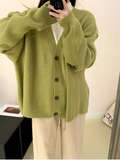 🧣V-izrez Casual Pleteni Cardigan V-izrez (BESPLATNA POŠTARINA)