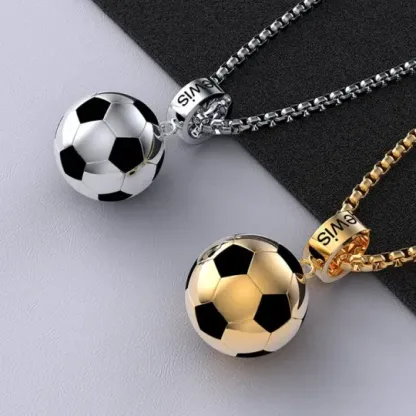 ⚽Futbalový náhrdelník 2023 s personalizovaným menom