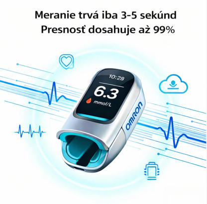 🔥 Basta aghi e dolore! | Omron™ glukometro non invasivo – controllo facile e preciso della glicemia, ovunque tu sia 🔥