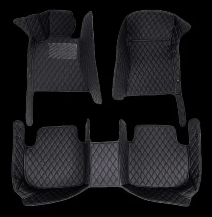 🚗💨Covorașe auto personalizate din piele pentru picioare, zeci de stiluri, acoperire completă, Automotive, lux, 2013 ~ 2019