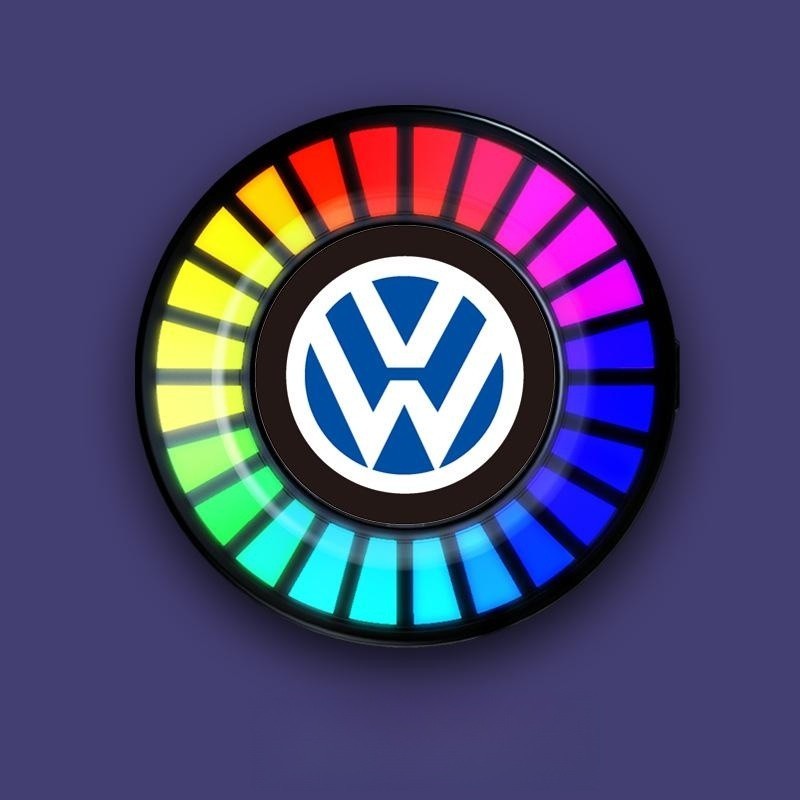 🚗În mașină Aromaterapie Rgb Atmosphere Light LED Magic Color Pickup Light Activat prin voce Lumină inteligentă de ritm muzical activată prin voce