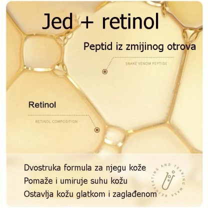 🔥VELIKA RASPRODAJA 50% POPUSTA Retinol Kobra zlatna maska