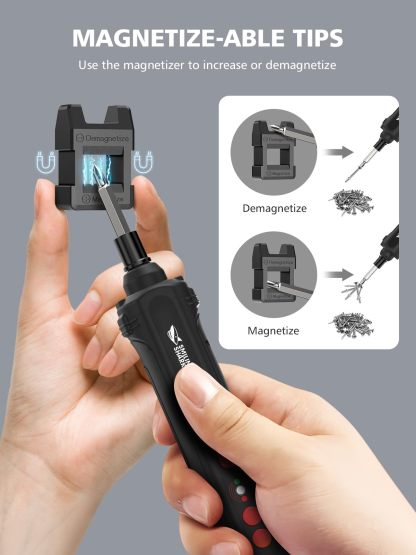 Chave de fenda elétrica multifuncional e potente