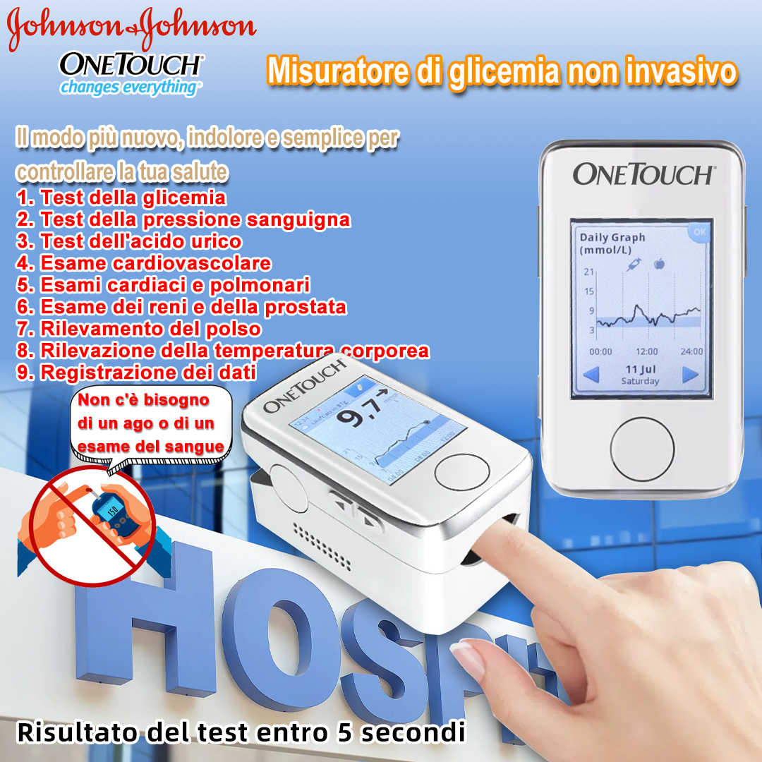 [Autentico prodotto americano] Misuratore di glicemia non invasivo one-touch Johnson & Johnson