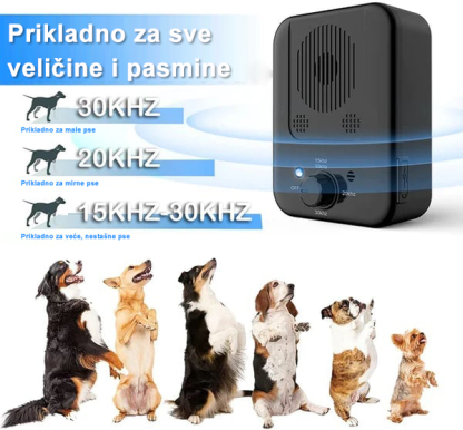 Ultrazvučni uređaj za kontrolu lajanja pasa