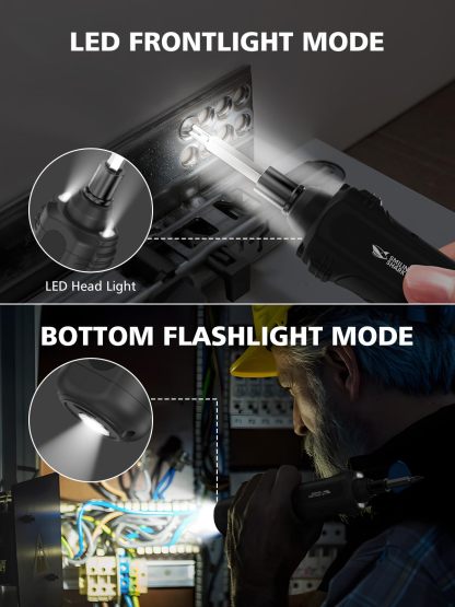 Chave de fenda elétrica multifuncional e potente