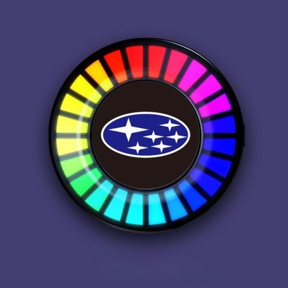 🚗În mașină Aromaterapie Rgb Atmosphere Light LED Magic Color Pickup Light Activat prin voce Lumină inteligentă de ritm muzical activată prin voce