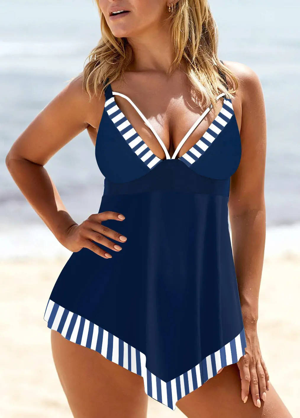 【S-5XL】 Novi ženski ljetni modni kupaći kostimi s podijeljenom suknjom