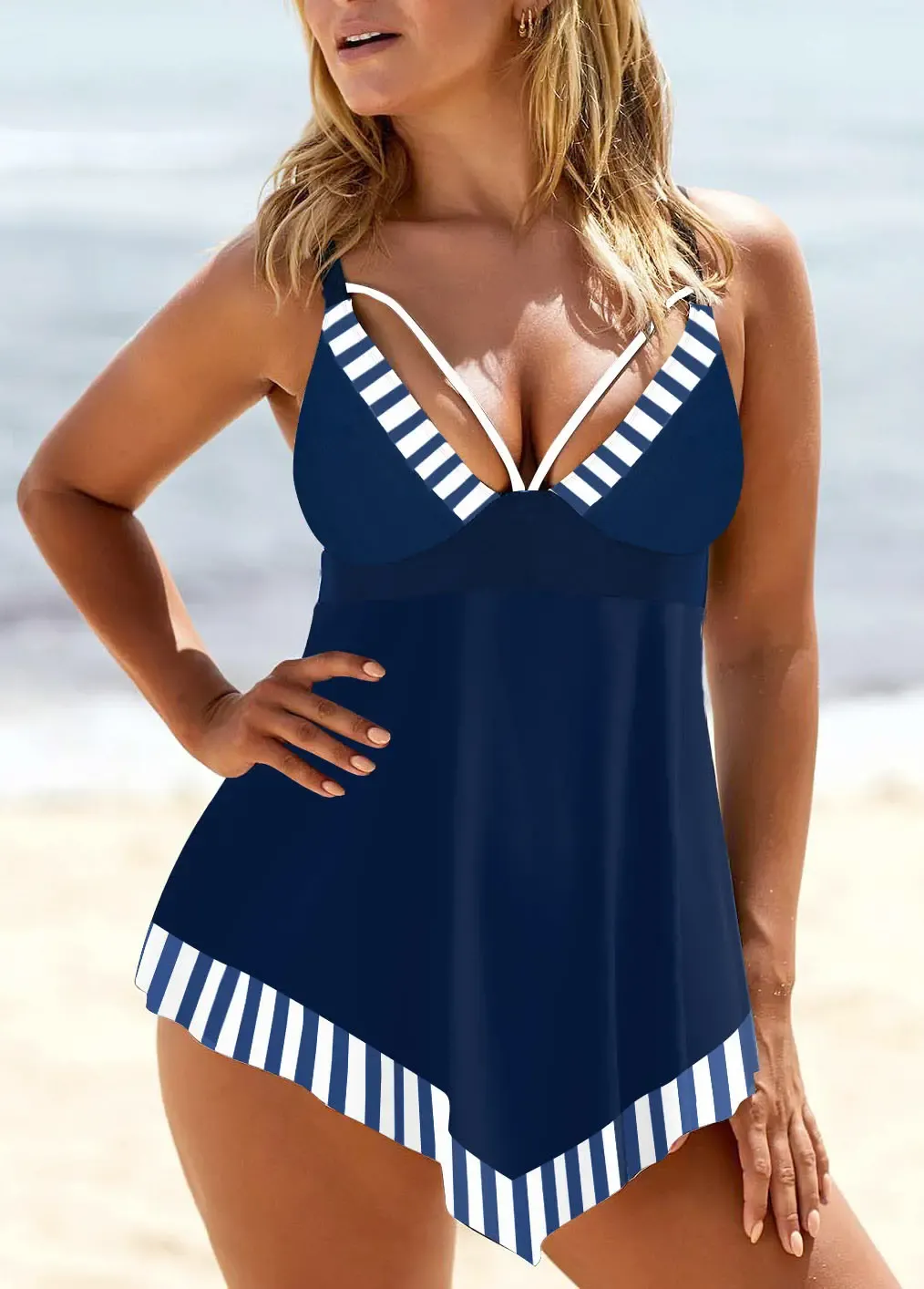 【S-5XL】 Novi ženski ljetni modni kupaći kostimi s podijeljenom suknjom