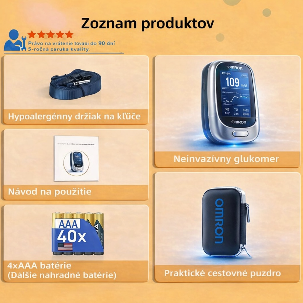 🔥🔥2026 Najnovšia technológia, infračervený glukomer Omron™🔥