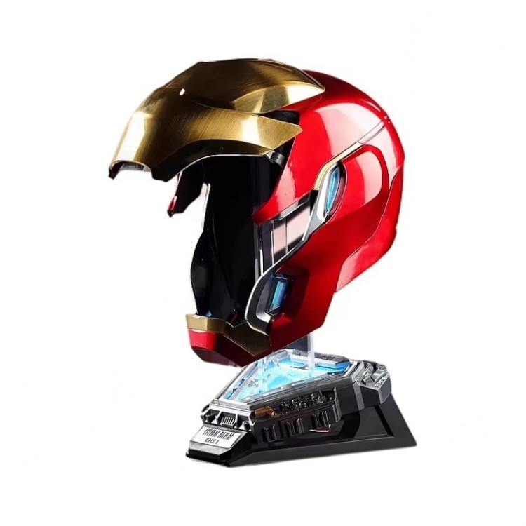 Helma Iron Man MK5 Silver Edition (s hlasovým ovládáním)