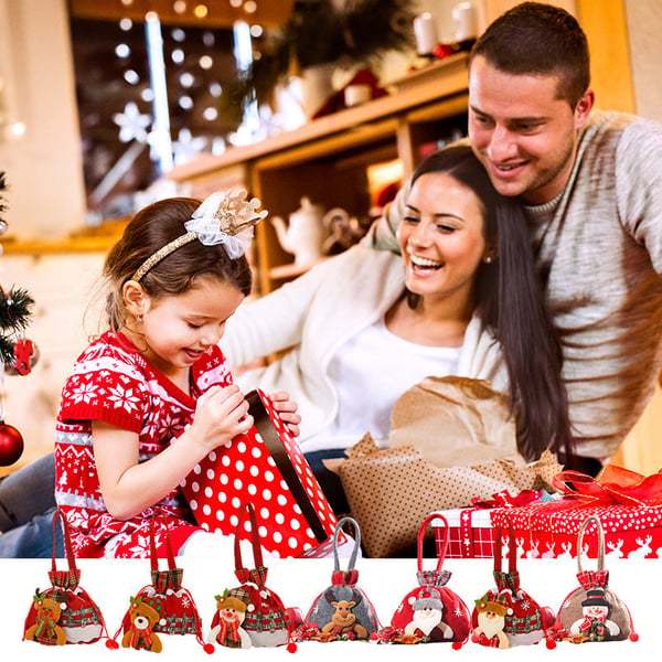 Božićni poklon Snjegović lutka torba