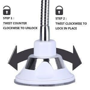 Fleksibilno 360° 10x osvijetljeno povećalo