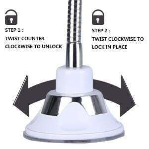 Fleksibilno 360° 10x osvijetljeno povećalo