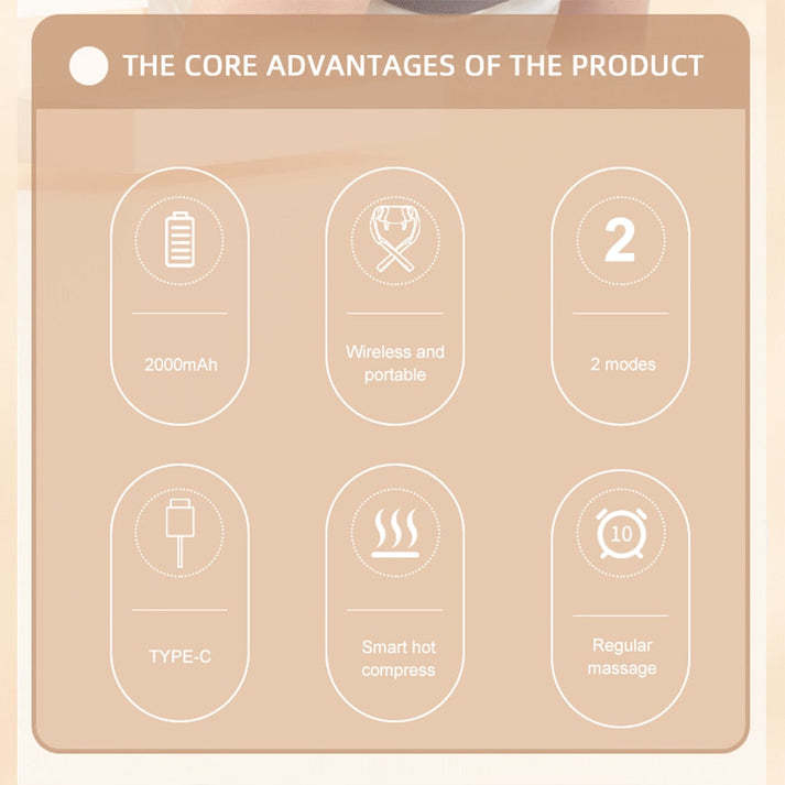 Masažer za vrat i ramena s toplinom