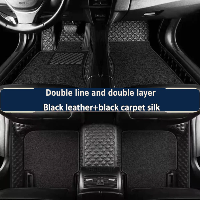 Πολυτελή δερμάτινα πατάκια αυτοκινήτου ActiveAuto™️Προσαρμοσμένα