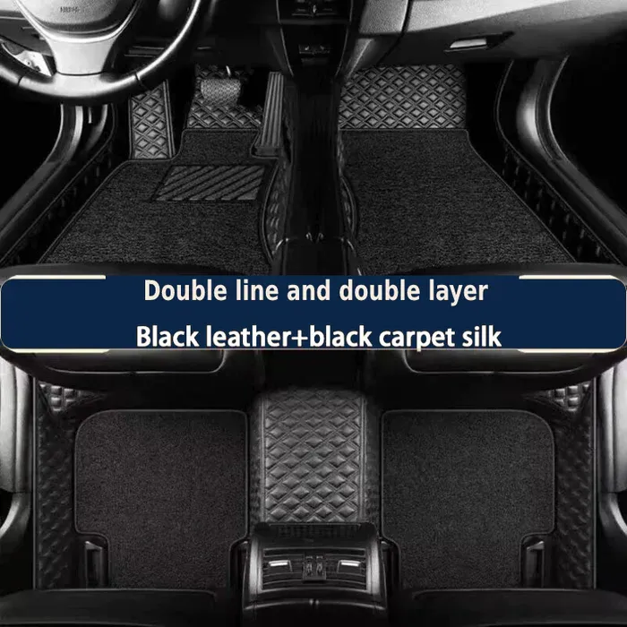 Πολυτελή δερμάτινα πατάκια αυτοκινήτου ActiveAuto™️Προσαρμοσμένα