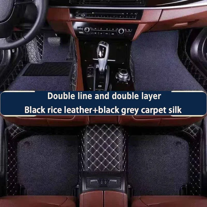 Πολυτελή δερμάτινα πατάκια αυτοκινήτου ActiveAuto™️Προσαρμοσμένα