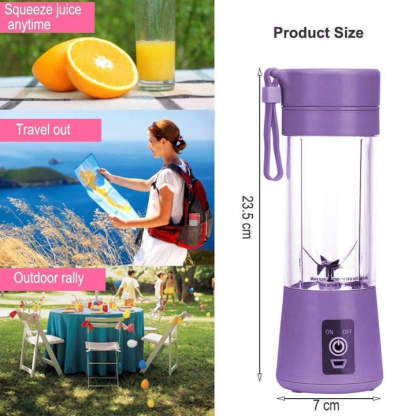 THNGZHEB™️ 🍹✨ Liquidificador Portátil Profissional - Seja para atividades ao ar livre ou viagens em casa, desfrute de forma conveniente e rápida de sabores saudáveis! 🏞️🌈