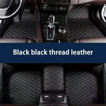 Πολυτελή δερμάτινα πατάκια αυτοκινήτου ActiveAuto™️Προσαρμοσμένα