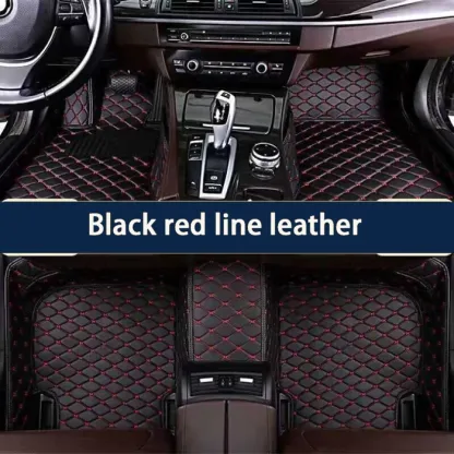 Πολυτελή δερμάτινα πατάκια αυτοκινήτου ActiveAuto™️Προσαρμοσμένα