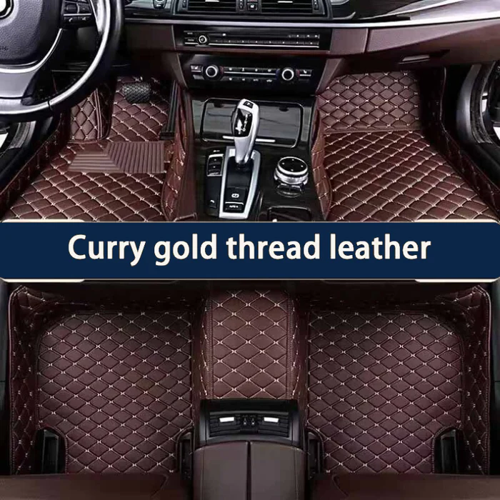 Πολυτελή δερμάτινα πατάκια αυτοκινήτου ActiveAuto™️Προσαρμοσμένα