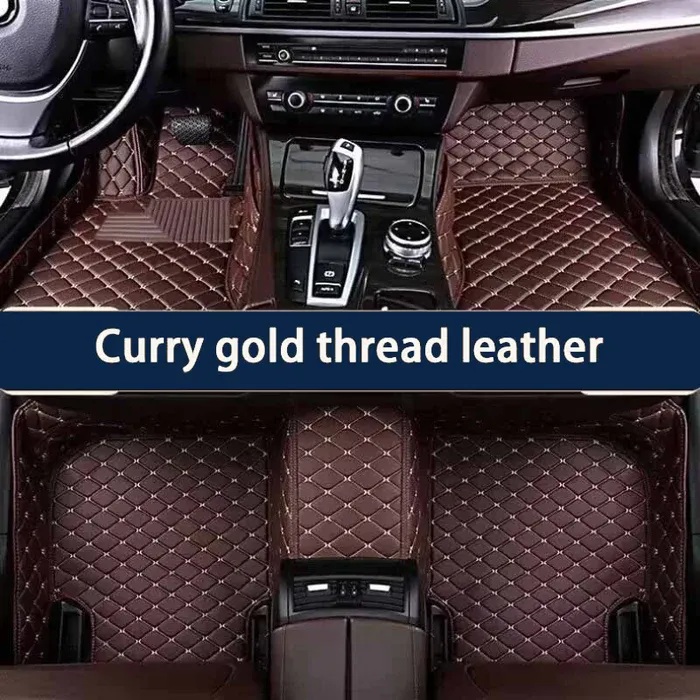 Πολυτελή δερμάτινα πατάκια αυτοκινήτου ActiveAuto™️Προσαρμοσμένα