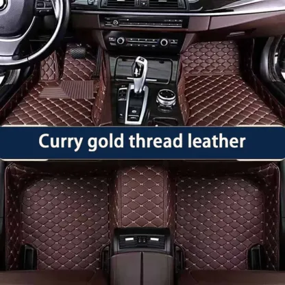 Πολυτελή δερμάτινα πατάκια αυτοκινήτου ActiveAuto™️Προσαρμοσμένα