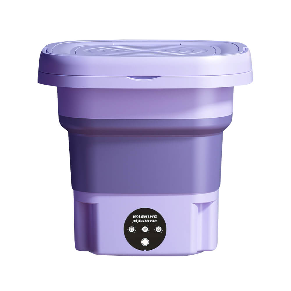 Portable Washing Machine 8L Foldable Mini Travel Washer Deep Cleaning